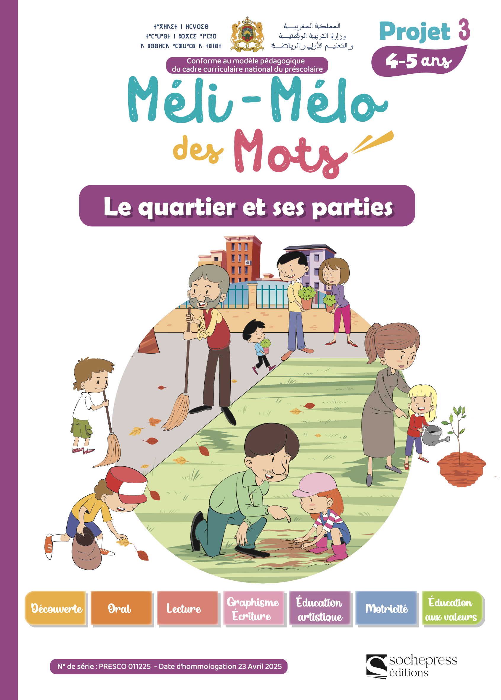 le quartier et ses parties